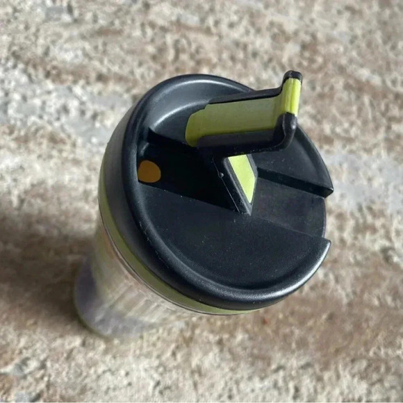 Starbucks Fall Leaves Tumbler Travel Mug Coffee Cup Green 2007 - Picture 5 of 9